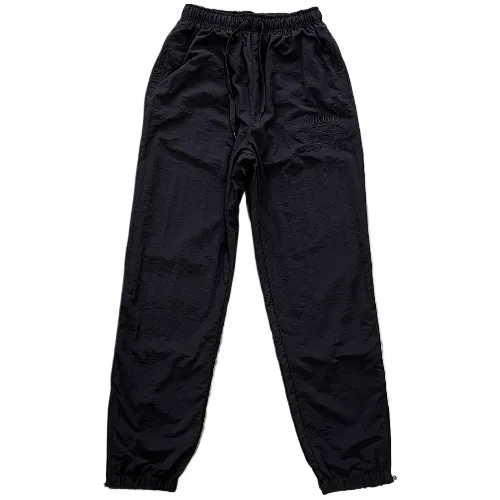 corteiz pants black shuku