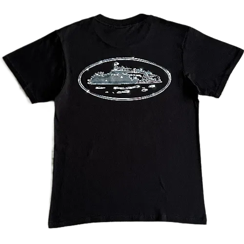 corteiz tee Alcatraz Places + Faces CHROME